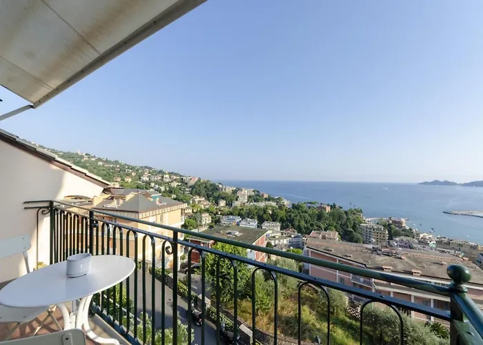 Lejlighed Joivy Spectacular Sea View For 5 With Terrace Rapallo
